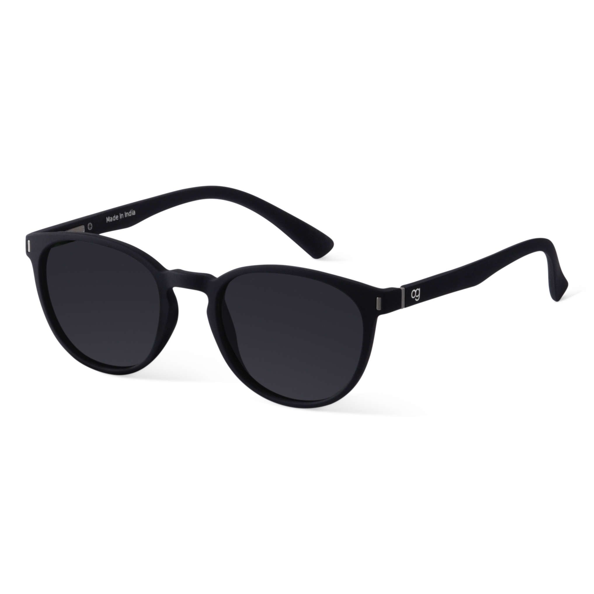 black round sunglasses ,